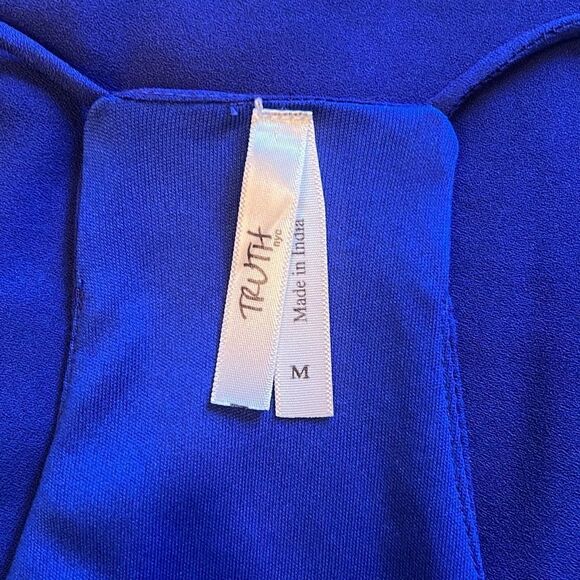 Truth NYC Women's Mini Racerback Sleeveless Dress - Picture 6 of 7